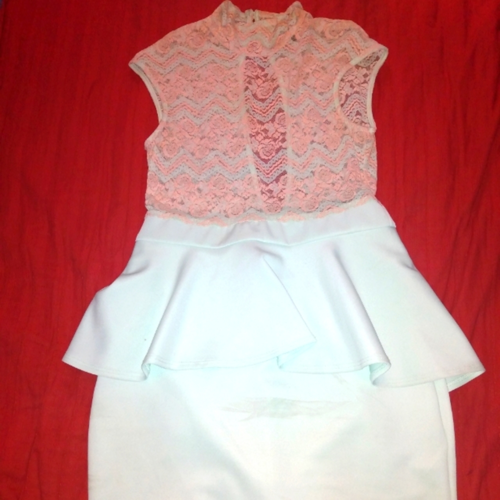 Windsor Sleeveless Lace  Bodycon Open back Dress Size Xs
